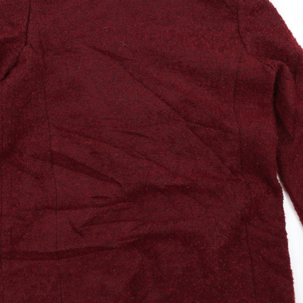 The Collection Womens Red   Overcoat Coat Size 14