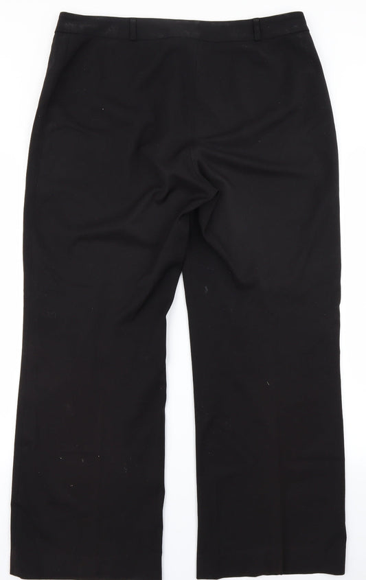 CMD Womens Black   Trousers  Size 36 in L27 in