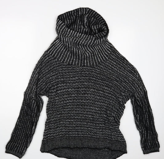 Yessica   Womens Black   Pullover Jumper One Size