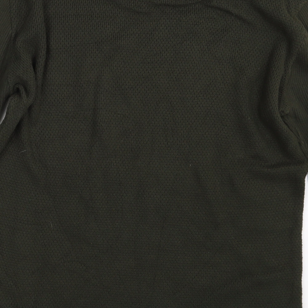 River Island Mens Green   Pullover Sweatshirt Size M
