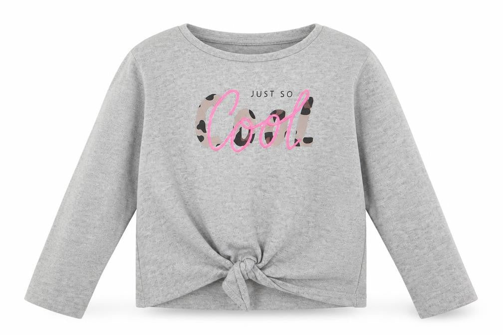 TU Girls Grey   Pullover T-Shirt Size 5 Years