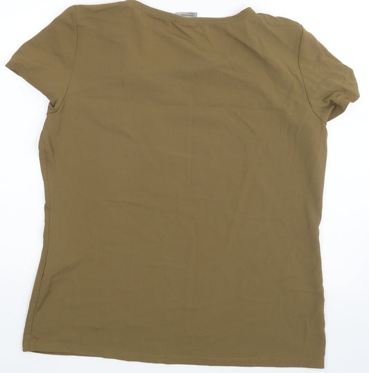 Vera Moda Womens Green   Basic Blouse Size L
