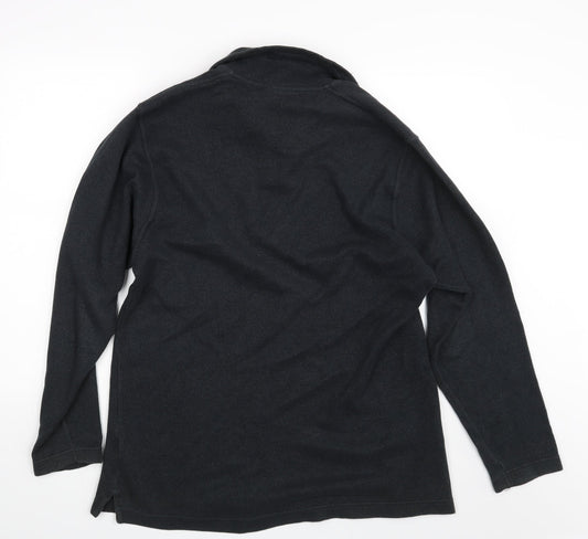 Throttle Man Mens Black   Pullover Jumper Size M