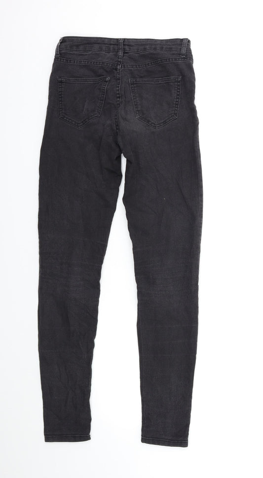 Sinsay Womens Black  Denim Skinny Jeans Size 23 in L29 in