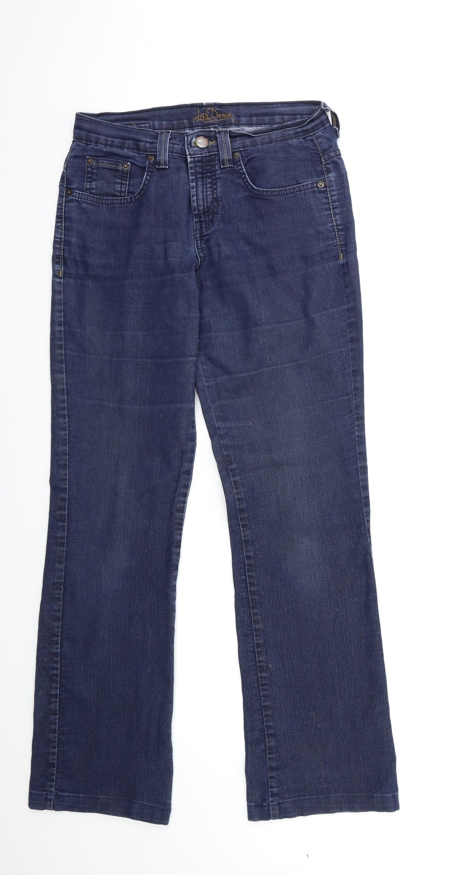 jous denim Womens Blue  Denim Flared Jeans Size 27 in L30 in