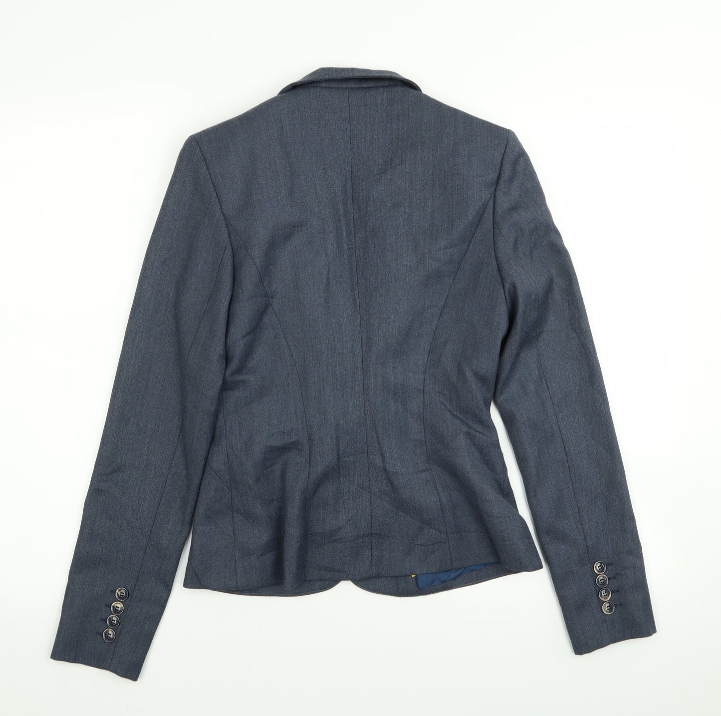 pretty af Womens Blue   Jacket Blazer Size 6