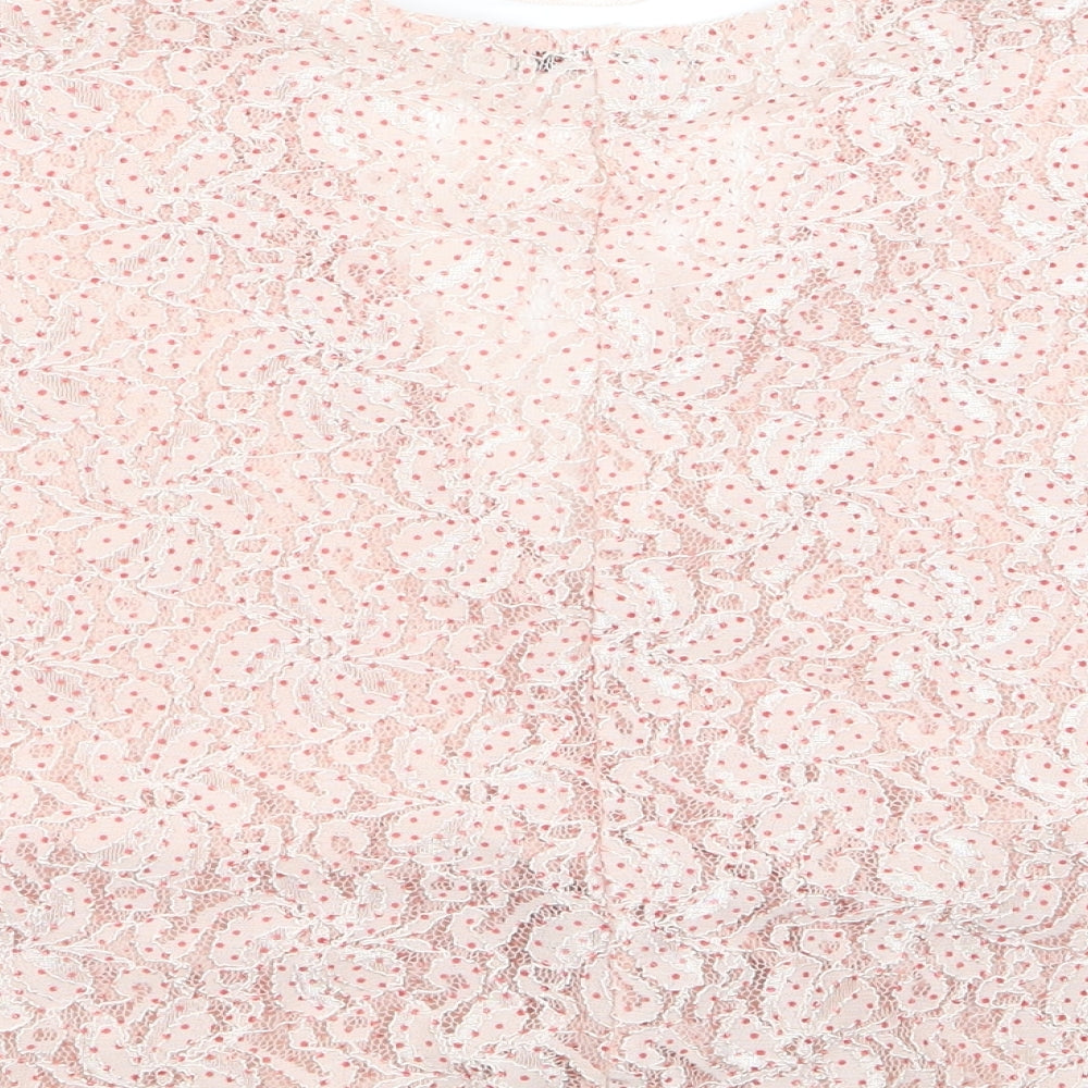 Zara Womens Pink   Basic Blouse Size M