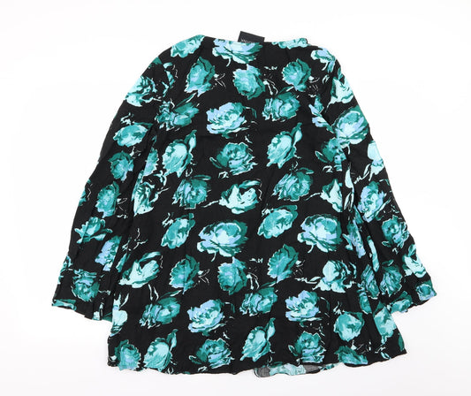 MINKPINK Womens Multicoloured Floral  T-Shirt Dress  Size S