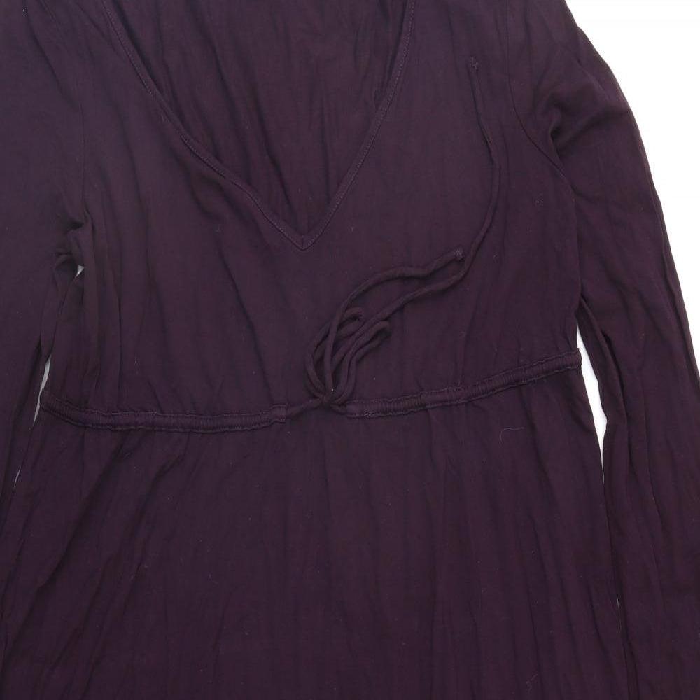 Gap Womens Purple  Jersey Fit & Flare  Size S