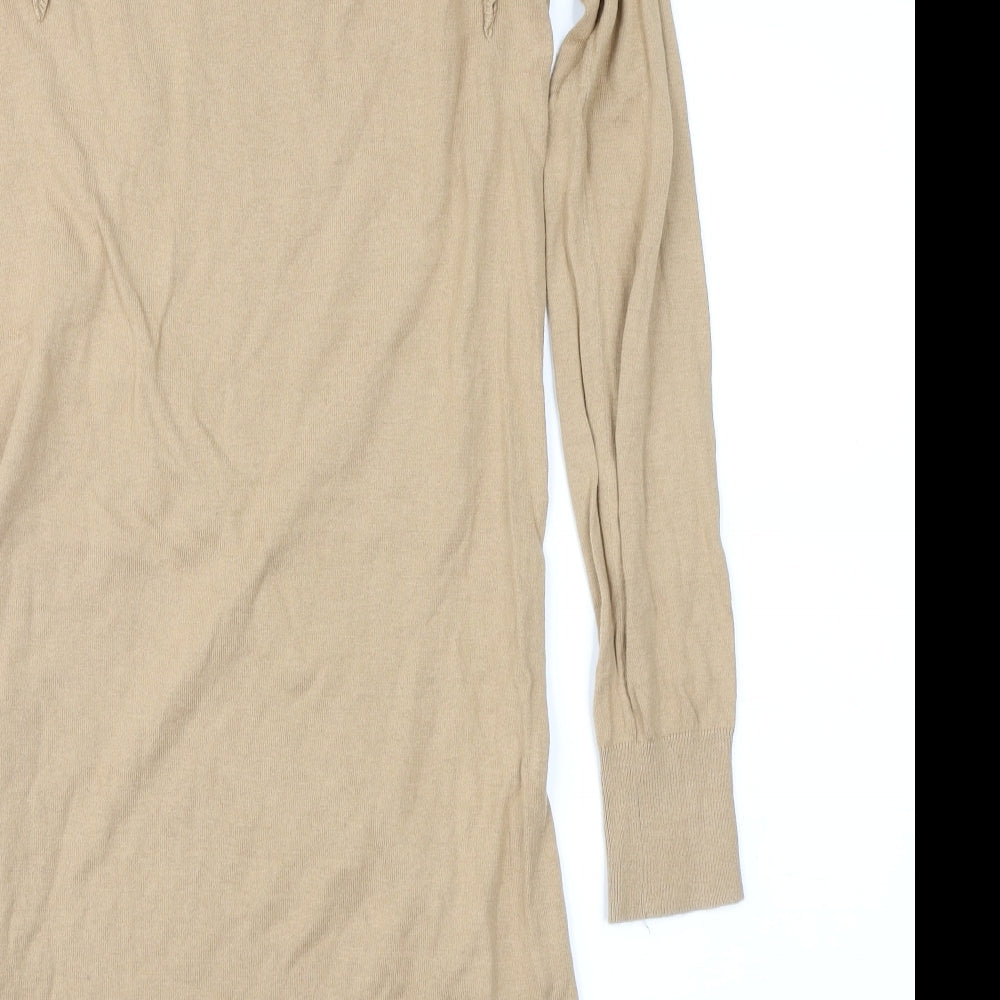 Oasis Womens Brown   Jumper Dress  Size XS