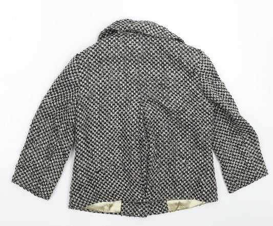 TCM Womens Multicoloured Houndstooth  Jacket Blazer Size 10