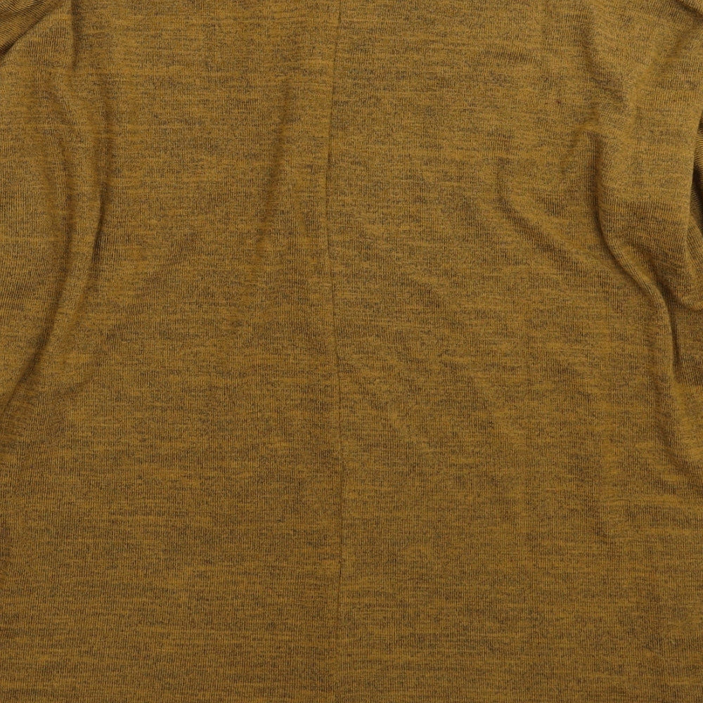 New Look Womens Brown  Knit Pullover Jumper Size M  - Oversized