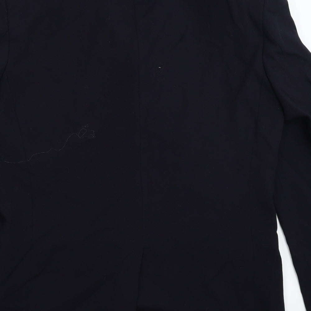 Hyphen Mens Blue   Jacket Blazer Size 40
