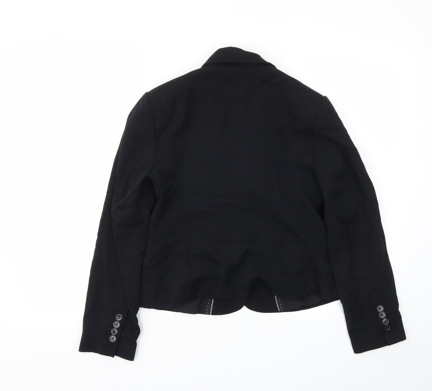 M&S Womens Black   Jacket Blazer Size 10