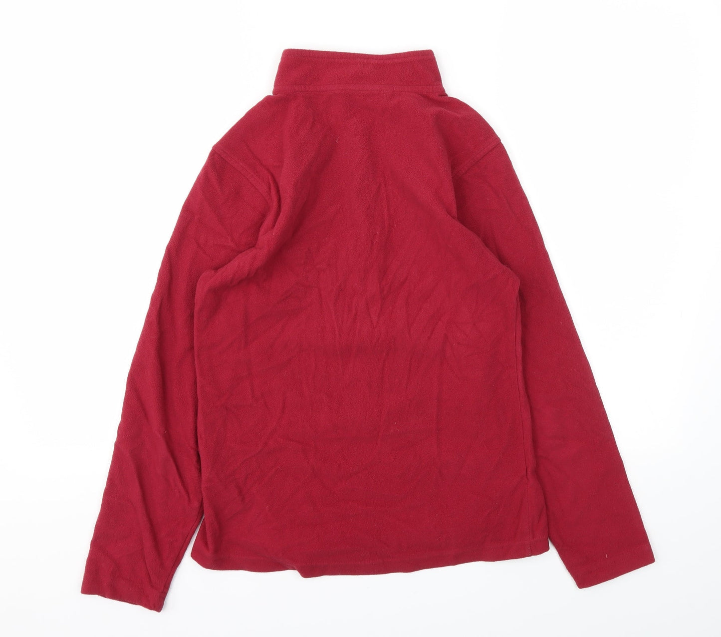 Preworn Womens Red   Full Zip Jumper Size 12