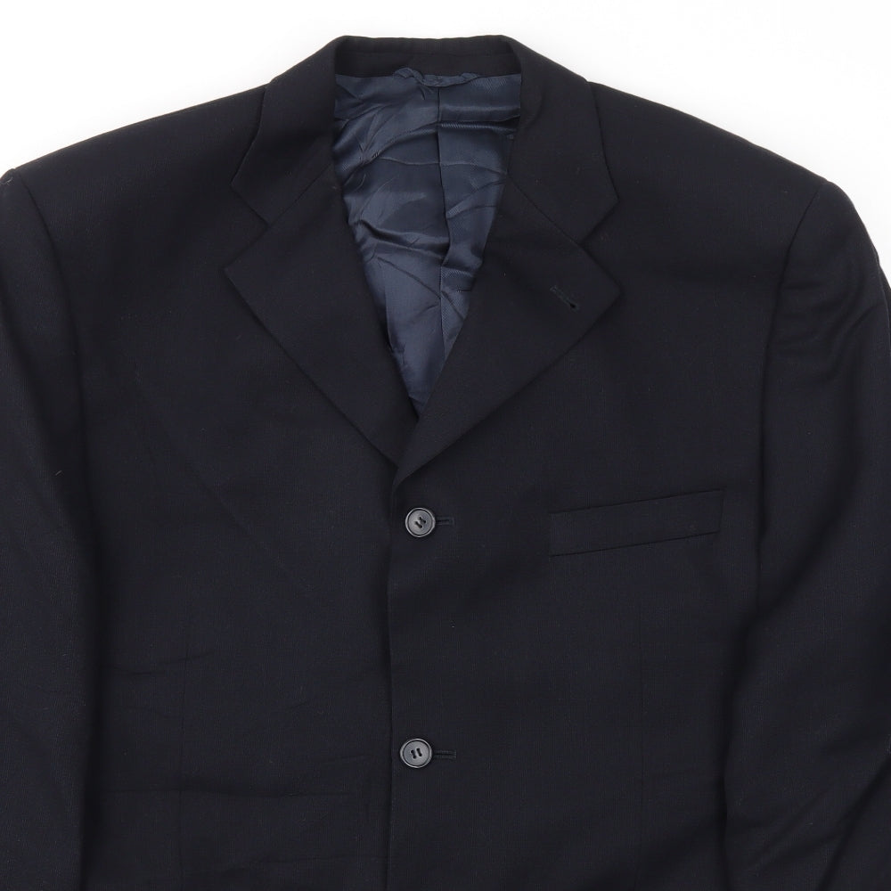 hugo james Mens Blue   Jacket Blazer Size 42