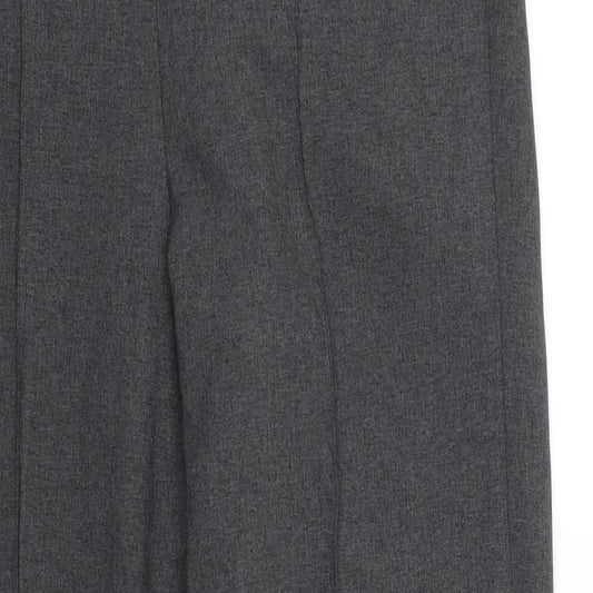 Isle Womens Grey   Trousers  Size 10 L25 in
