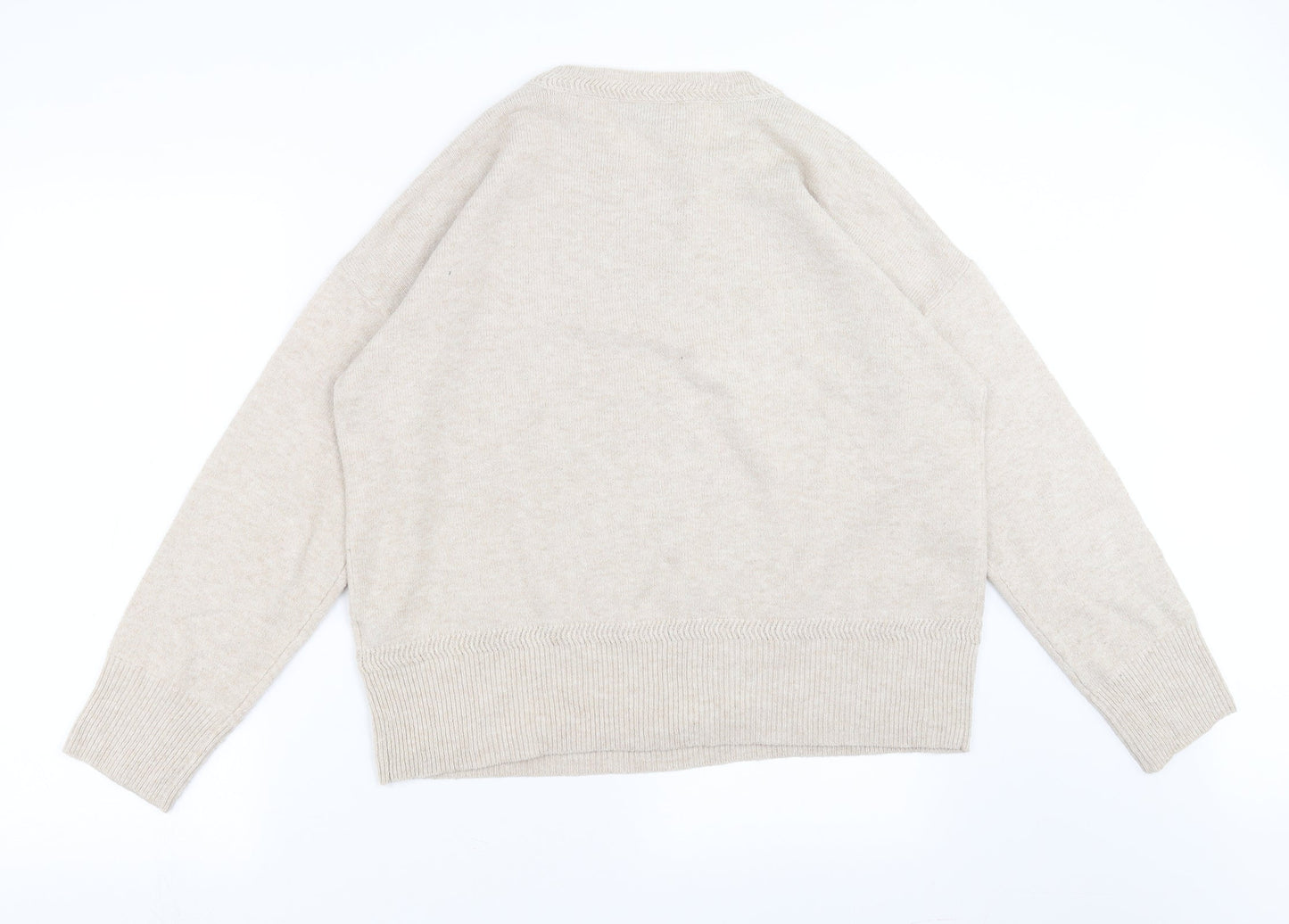 Wallis Womens Beige   Pullover Jumper Size L