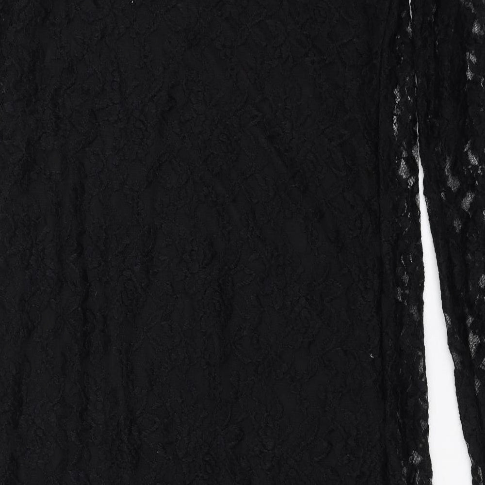 AND Womens Black Floral  Shift  Size XL