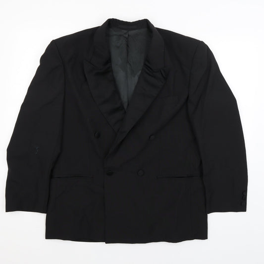 Collection Mens Black   Jacket Blazer Size L