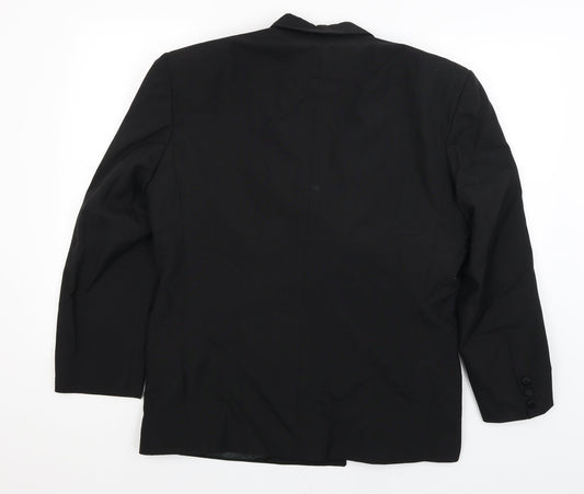 Collection Mens Black   Jacket Blazer Size L