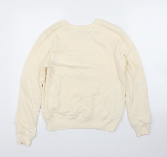 M&S Womens Ivory   Pullover Jumper Size 6