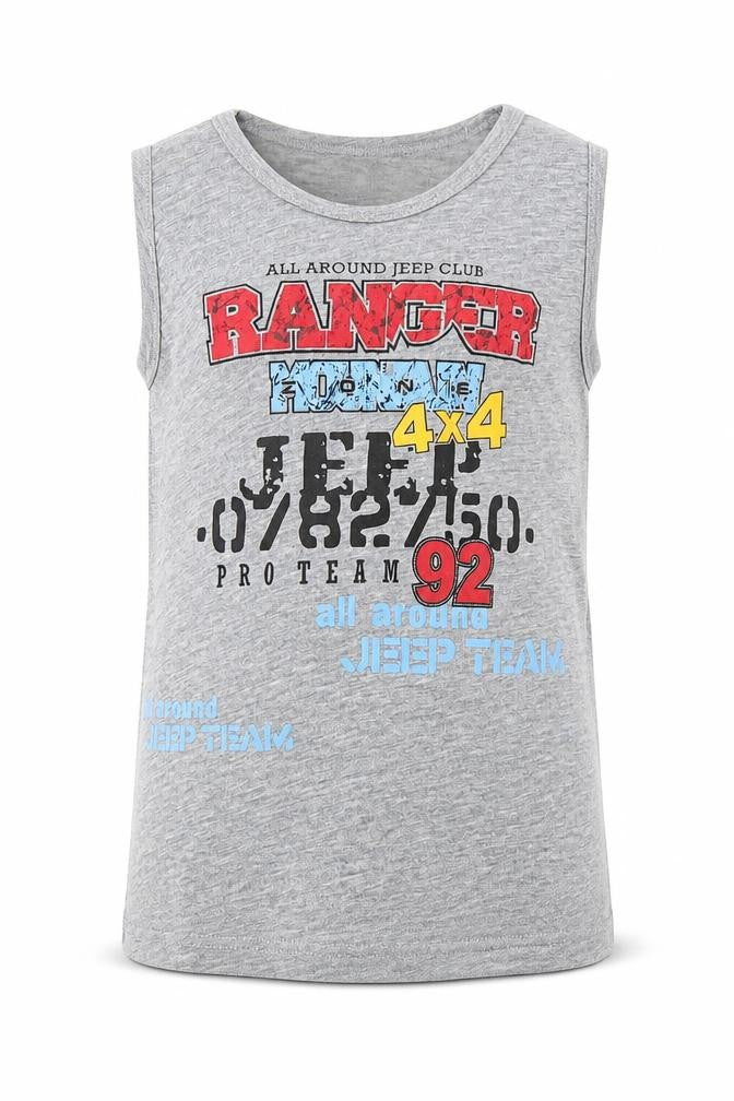 Preworn Boys Grey   Pullover Tank Size 12 Years