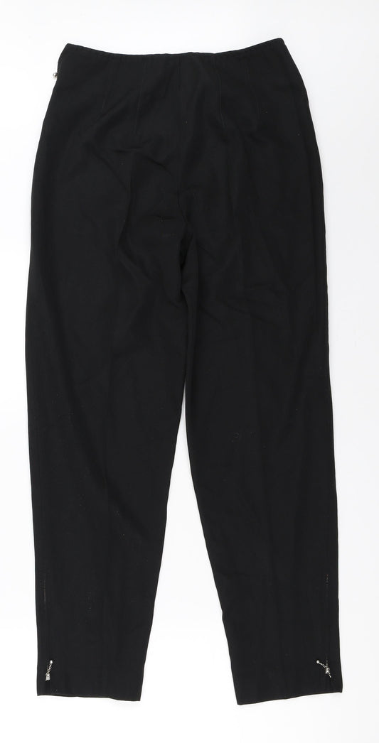 Next Too Womens Black   Trousers  Size 10 L27.5 in