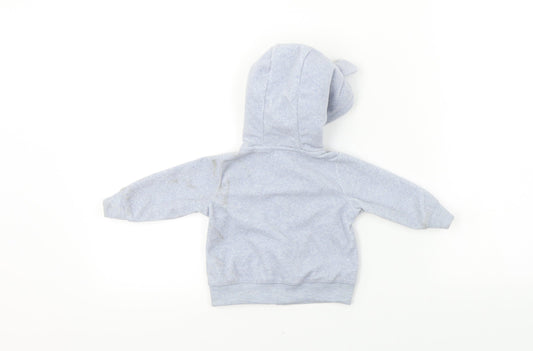Carter  Boys Blue   Full Zip Jumper Size 3-6 Months