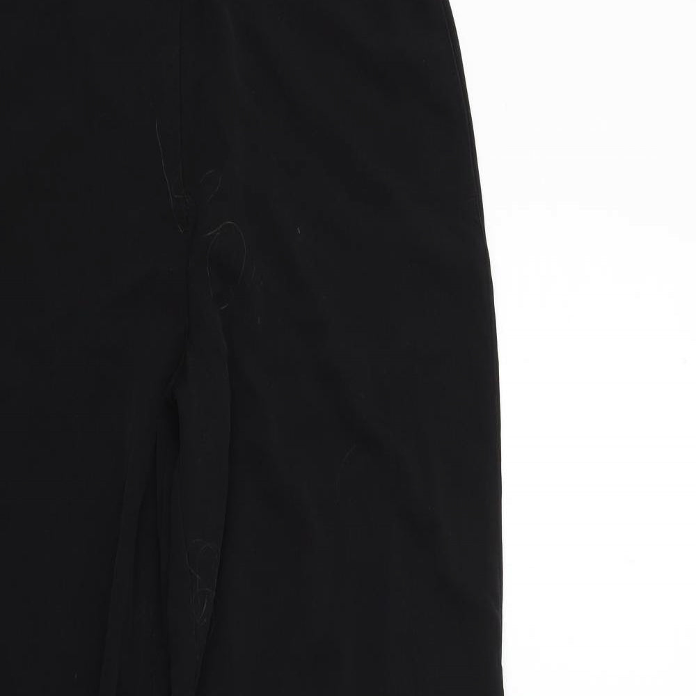 H&M Womens Black   Trousers  Size 12 L29 in