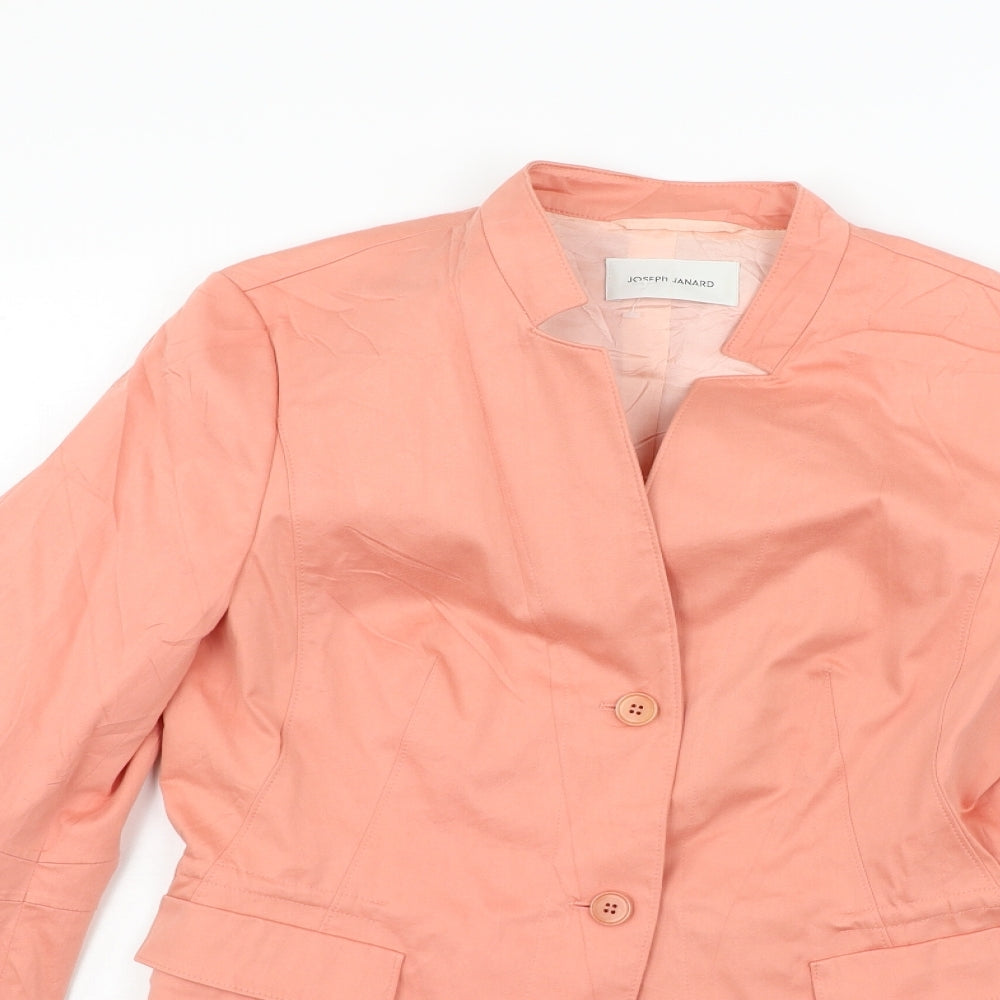JOSEPh JANARD Womens Beige   Jacket Suit Size 12