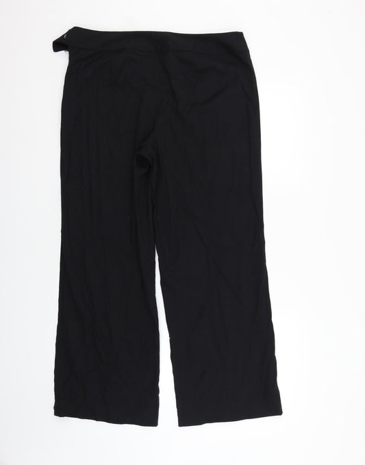 Lilac Womens Black   Trousers  Size 12
