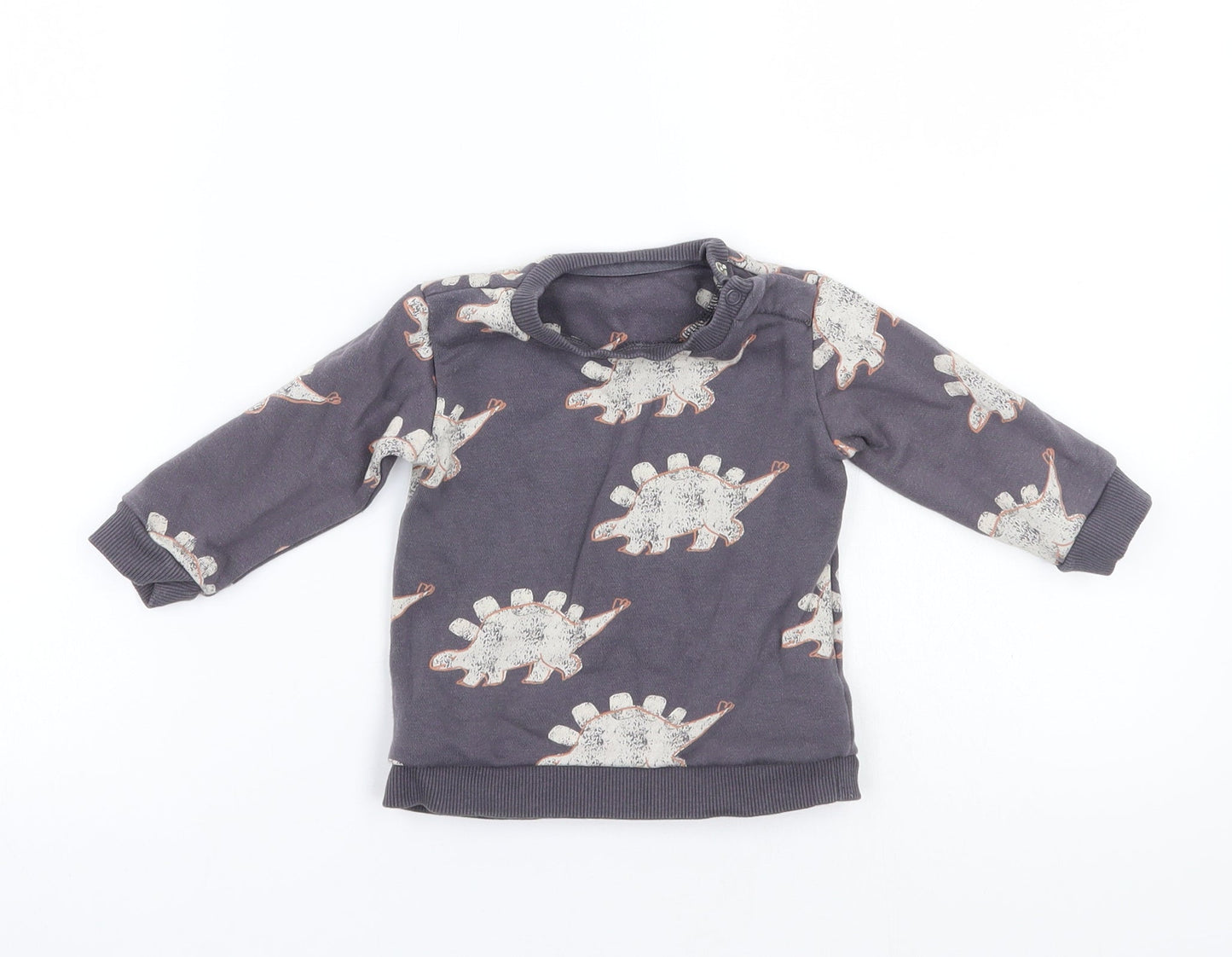 Marks and Spencer Baby Grey   Pullover Jumper Size 3-6 Months