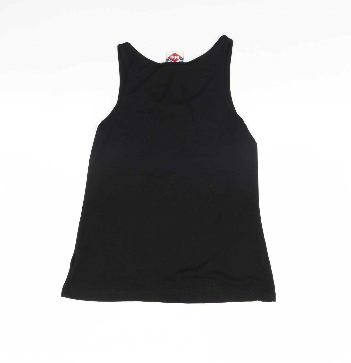 Lee Cooper Womens Black   Basic Tank Size 8