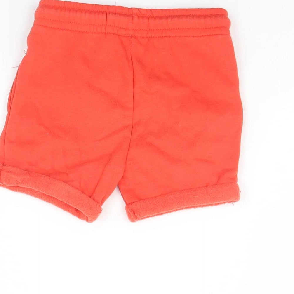 Primark Boys Orange   Sweat Shorts Size 3 Years