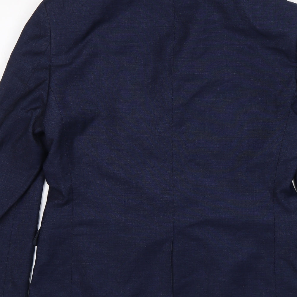 H&M Mens Blue   Jacket Blazer Size 36