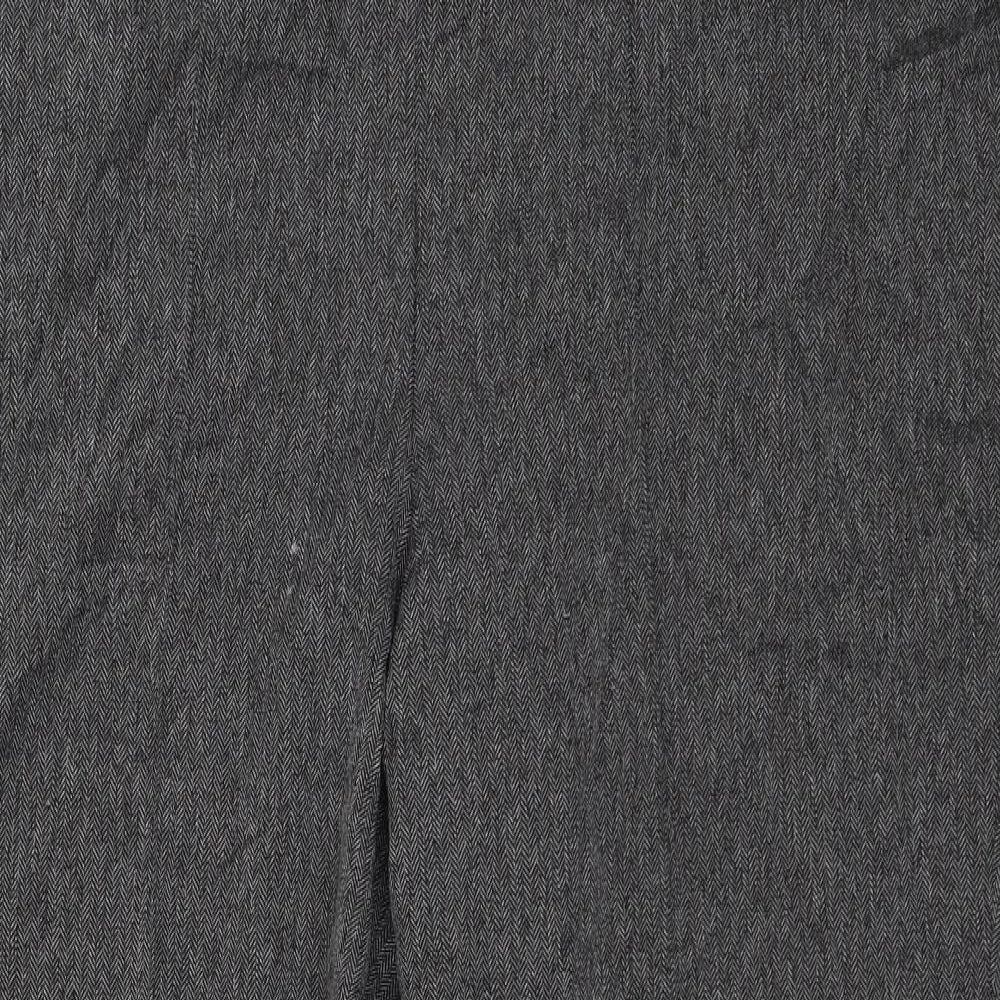 BM Womens Grey   Dress Pants Trousers Size 18 L25 in