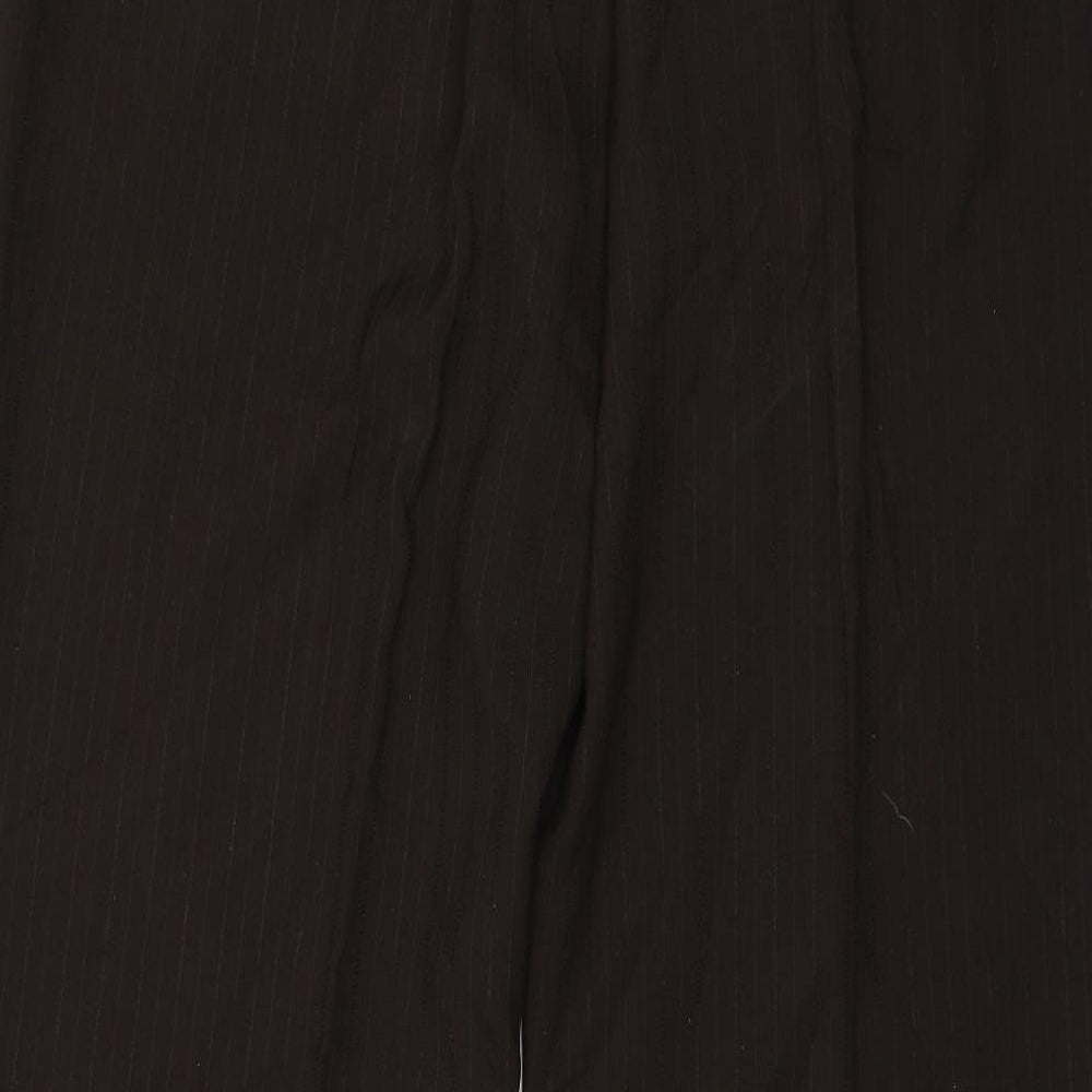 BM Womens Brown Striped  Trousers  Size 18 L25 in