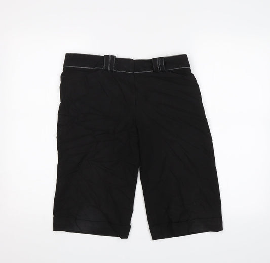 Caroll Womens Black   Chino Shorts Size 30 in