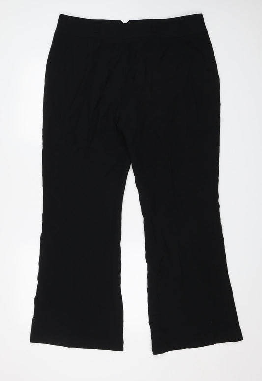 NEXT Womens Black   Dress Pants Trousers Size 16 L27 in