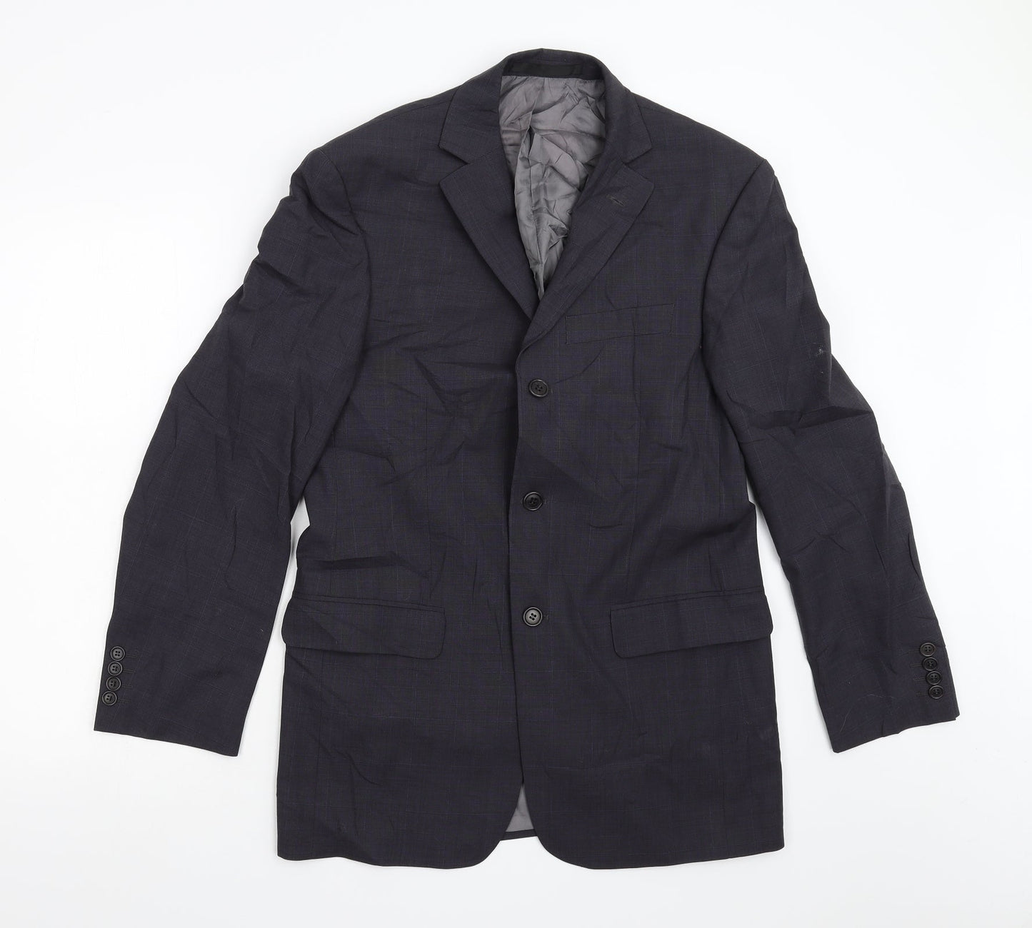 M&S Mens Grey   Jacket Blazer Size 36