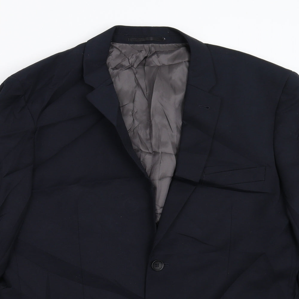 Topman Mens Blue   Jacket Blazer Size 40