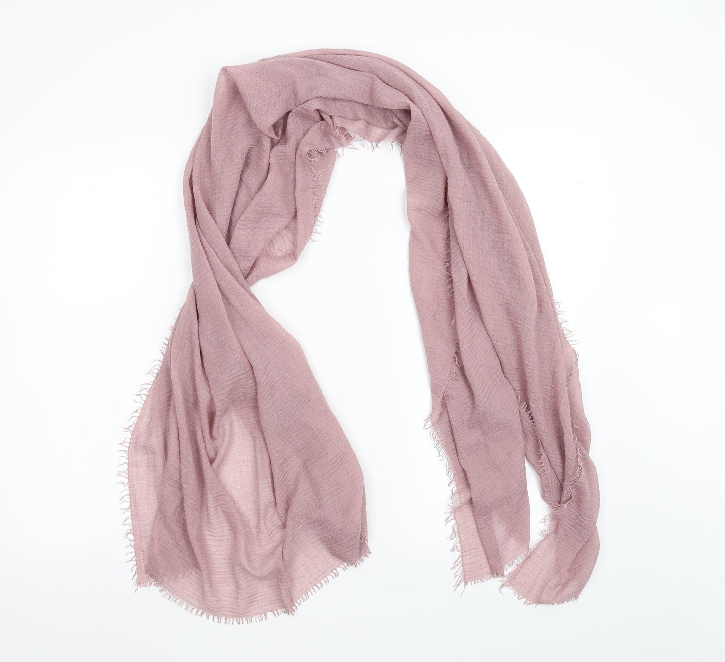 Preworn Womens Pink    Scarf