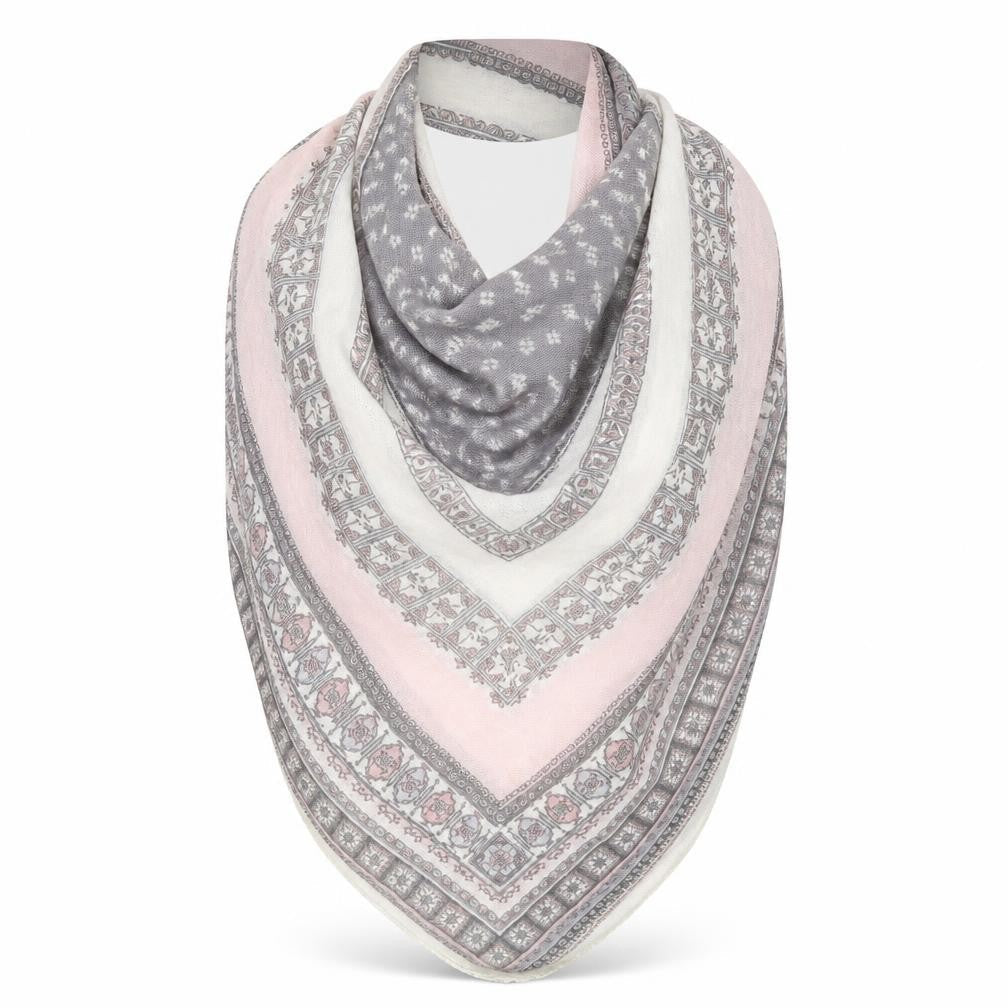 Preworn Womens Multicoloured Geometric   Shawl/Wrap