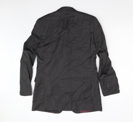 John Lewis Mens Grey   Jacket Blazer Size 38