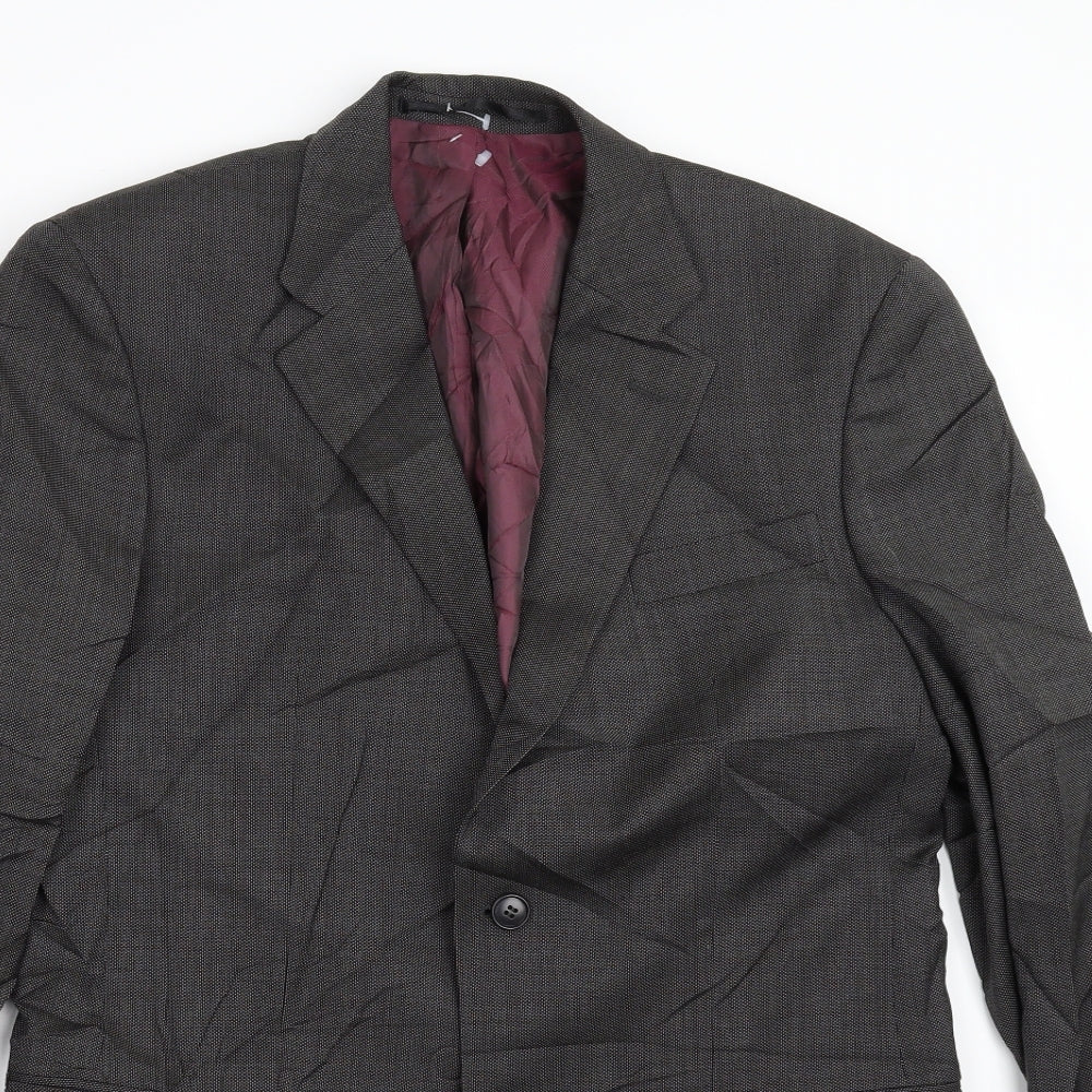 John Lewis Mens Grey   Jacket Blazer Size 38