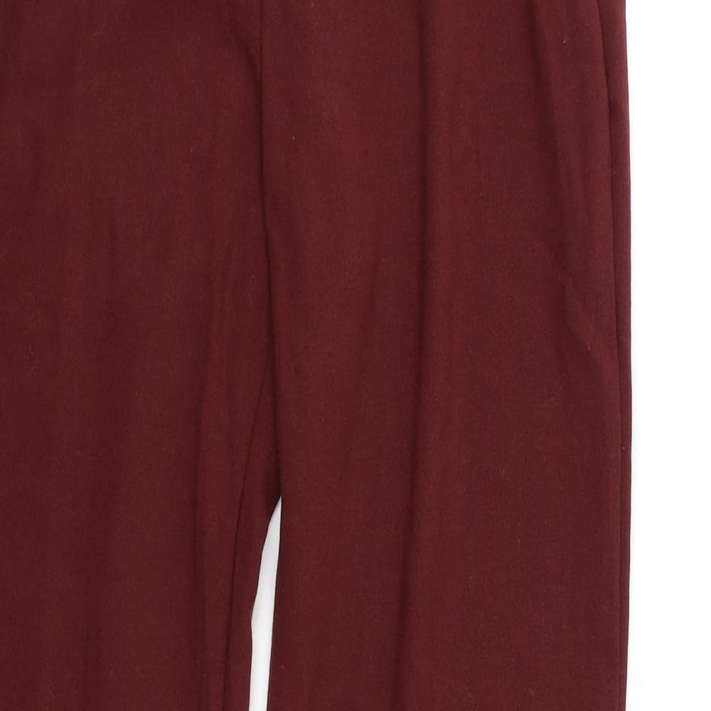 H&M  Womens Purple   Trousers  Size S L30 in