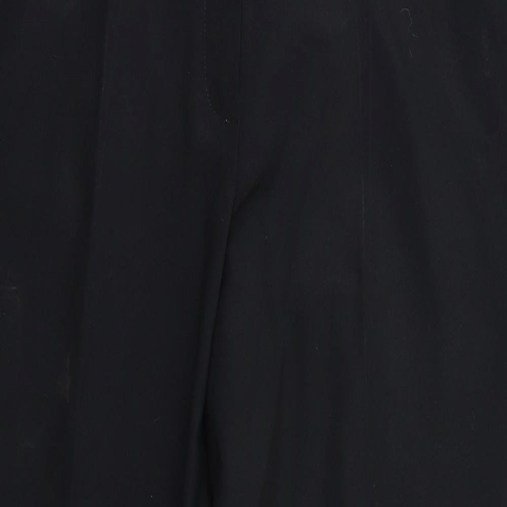M&S Womens Black   Dress Pants Trousers Size 16 L21 in