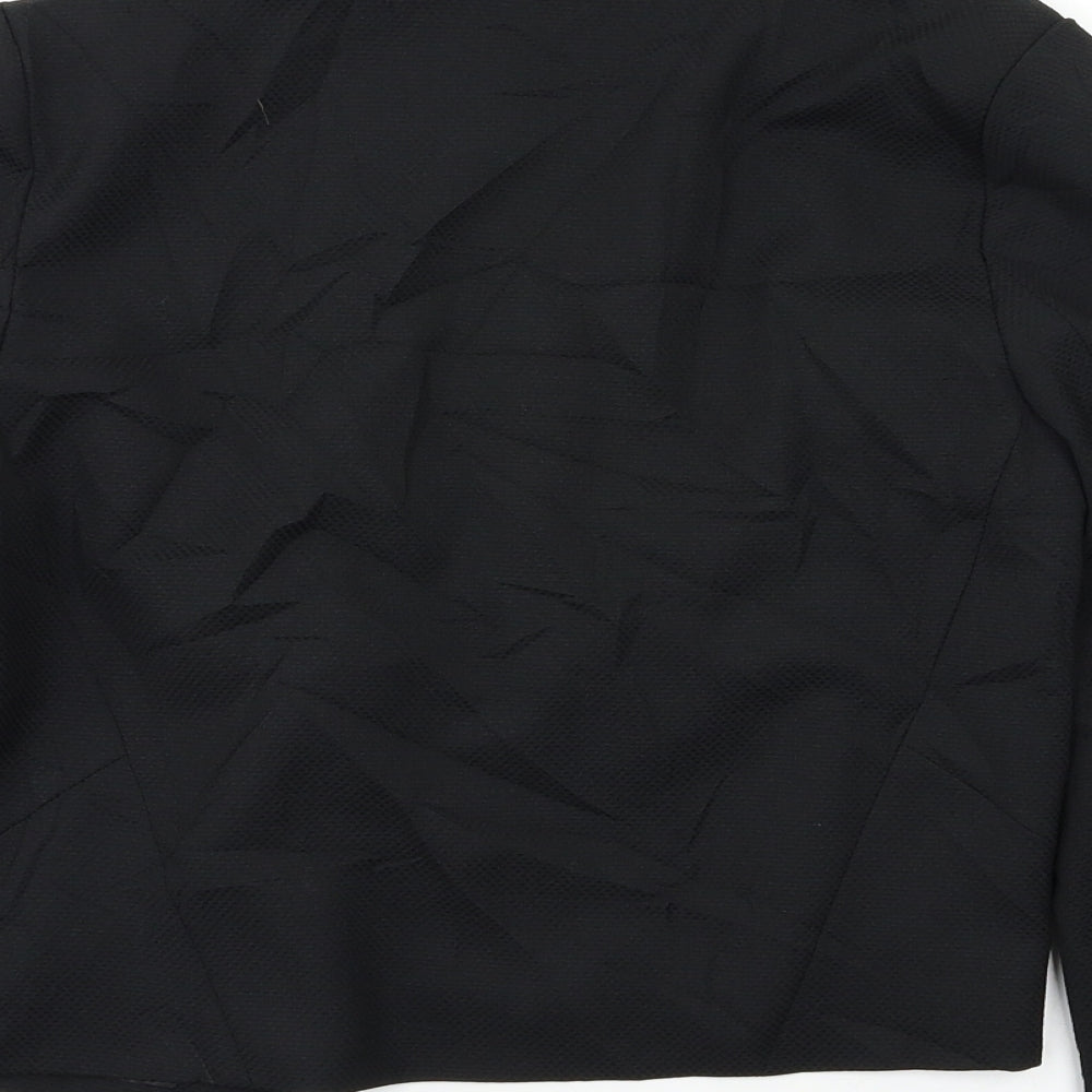 Beauty  Womens Black   Jacket Blazer Size 8