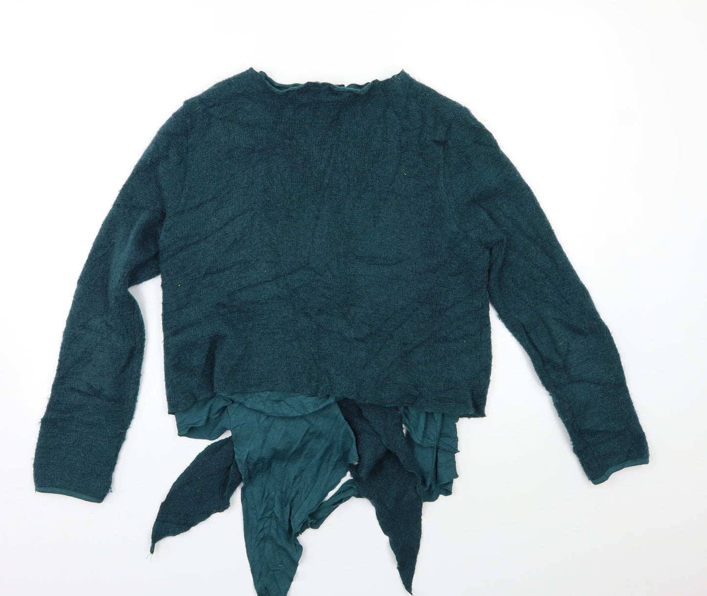 texmaix Womens Green   Cape Jumper Size 14